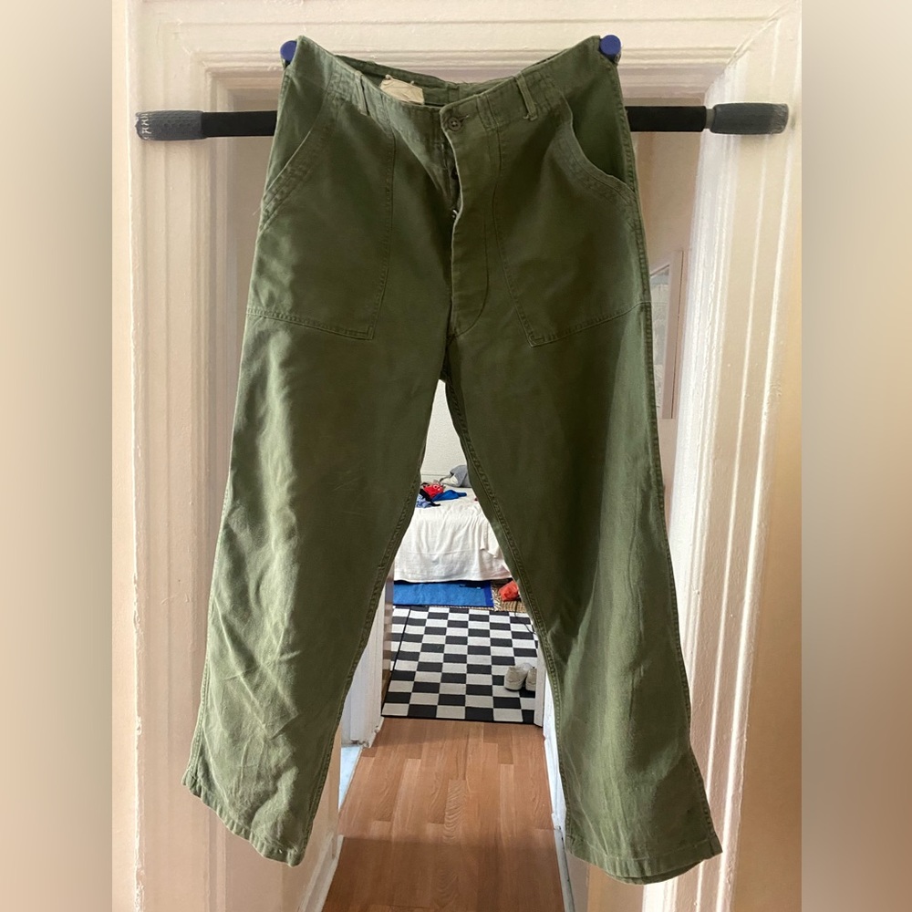 Korean War US Army Fatigue Pants